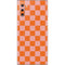 Orange Checkered Galaxy Note 10 Skin