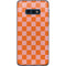 Orange Checkered Galaxy S10e Skin