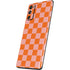 Orange Checkered Galaxy S20 Fan Edition Skin