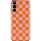 Orange Checkered Galaxy S21 5G Skin
