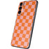 Orange Checkered Galaxy S22 Plus Skin