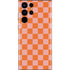 Orange Checkered Galaxy S22 Ultra Skin