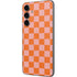 Orange Checkered Galaxy S23 FE Skin