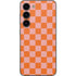 Orange Checkered Galaxy S23 Skin
