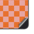 Orange Checkered Galaxy S23 Skin