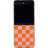 Orange Checkered Galaxy Z Flip5 5G Skin