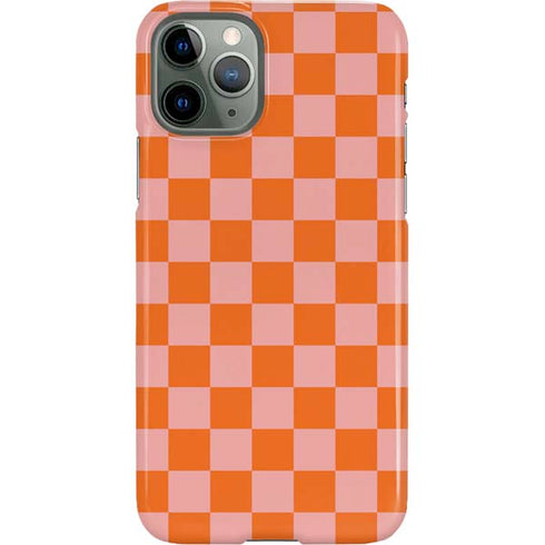 Orange Checkered iPhone 11 Pro Lite Case