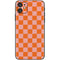 Orange Checkered iPhone 11 Skin