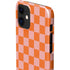 Orange Checkered iPhone 12 Mini Lite Case