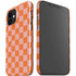 Orange Checkered iPhone 12 Mini Lite Case
