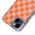 Orange Checkered iPhone 15 MagSafe Case