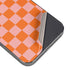 Orange Checkered iPhone 15 Pro Skin