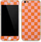Orange Checkered iPhone 6/6s Skin
