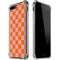 Orange Checkered iPhone 7/8 Plus Clear Case