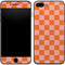 Orange Checkered iPhone 7 Plus Skin