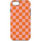 Orange Checkered iPhone 8 Pro Case