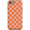 Orange Checkered iPhone SE (2nd & 3rd Gen) Pro Case