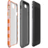 Orange Checkered iPhone SE (2nd & 3rd Gen) Pro Case