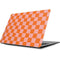 Orange Checkered Apple MacBook Skin