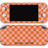 Orange Checkered Nintendo Switch Lite Skin