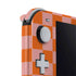 Orange Checkered Nintendo Switch Lite Skin