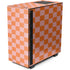 Orange Checkered NZXT H510 Compact ATX Mid-Tower Case Skin