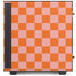 Orange Checkered NZXT H510 Compact ATX Mid-Tower Case Skin