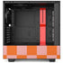 Orange Checkered NZXT H510 Compact ATX Mid-Tower Case Skin