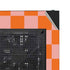 Orange Checkered NZXT H510 Compact ATX Mid-Tower Case Skin