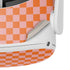 Orange Checkered Oculus Quest 2 Skin