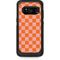 Orange Checkered Otterbox Commuter Galaxy Skin