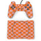 Orange Checkered PlayStation Classic Bundle Skin