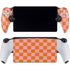 Orange Checkered PlayStation Portal Remote Player Skin