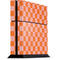 Orange Checkered PS4 Console Skin