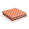 Orange Checkered PS4 Pro Console Skin