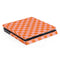 Orange Checkered PS4 Slim Skin