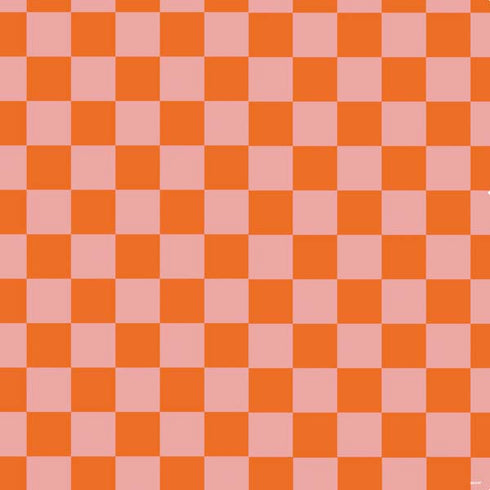 Orange Checkered PS4 Slim Skin