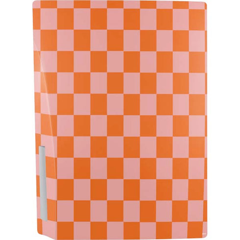 Orange Checkered PS5 Bundle Skin