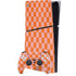 Orange Checkered PS5 Slim Digital Edition Bundle Skin