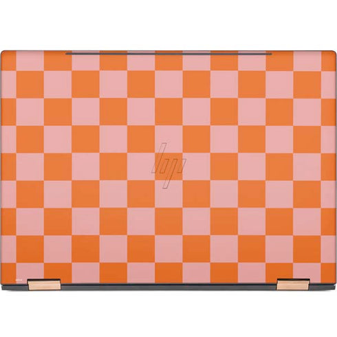 Orange Checkered HP Spectre Skin