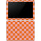Orange Checkered Surface Go Skin