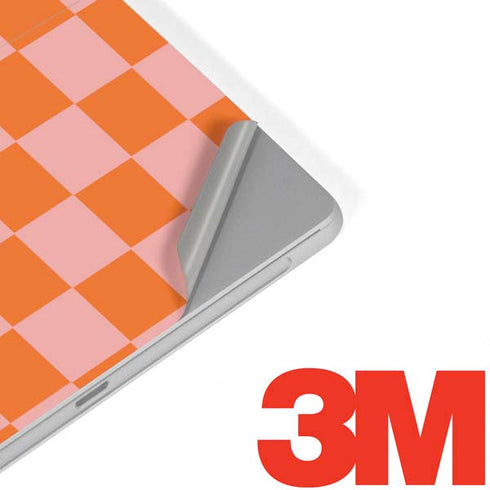 Orange Checkered Surface Go Skin