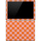 Orange Checkered Surface Pro 4 Skin