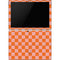 Orange Checkered Surface Pro 6 Skin