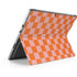 Orange Checkered Surface Pro 8 Skin