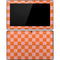 Orange Checkered Surface Pro Tablet Skin