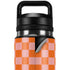 Orange Checkered YETI Rambler 26oz Bottle Skin