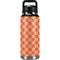 Orange Checkered YETI Rambler 36oz Bottle Skin