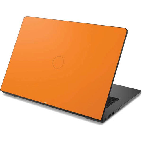 Orange Solid Dell Chromebook Skin