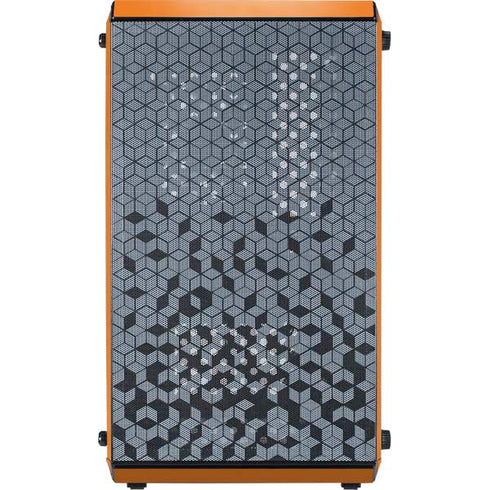 Orange Solid Cooler Master MasterBox Q300L Mini Tower Skin